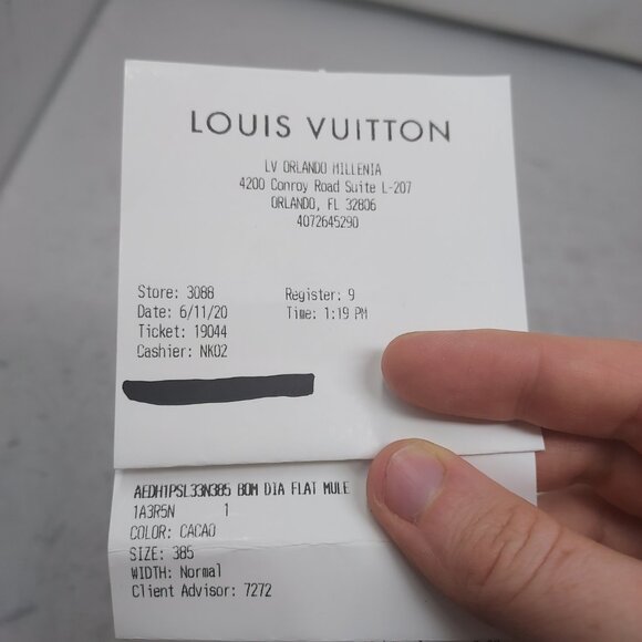 Louis Vuitton Brown Buckle Bom Dia Monogram Flat Slide Sandal - Picture 3 of 13
